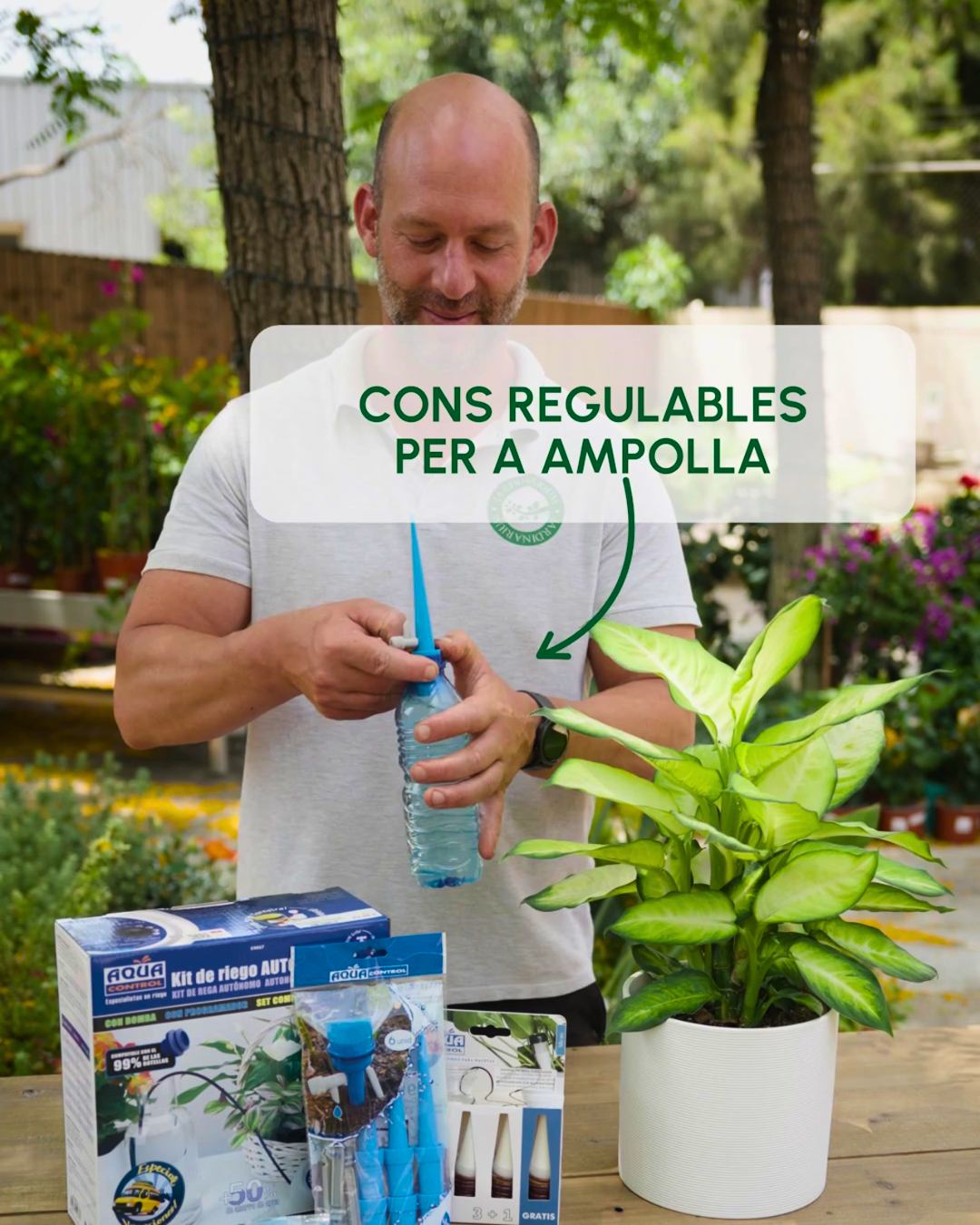 Vas de vacances i estàs preocupat per les teves plantes? Aquí tens la solució perfecta!